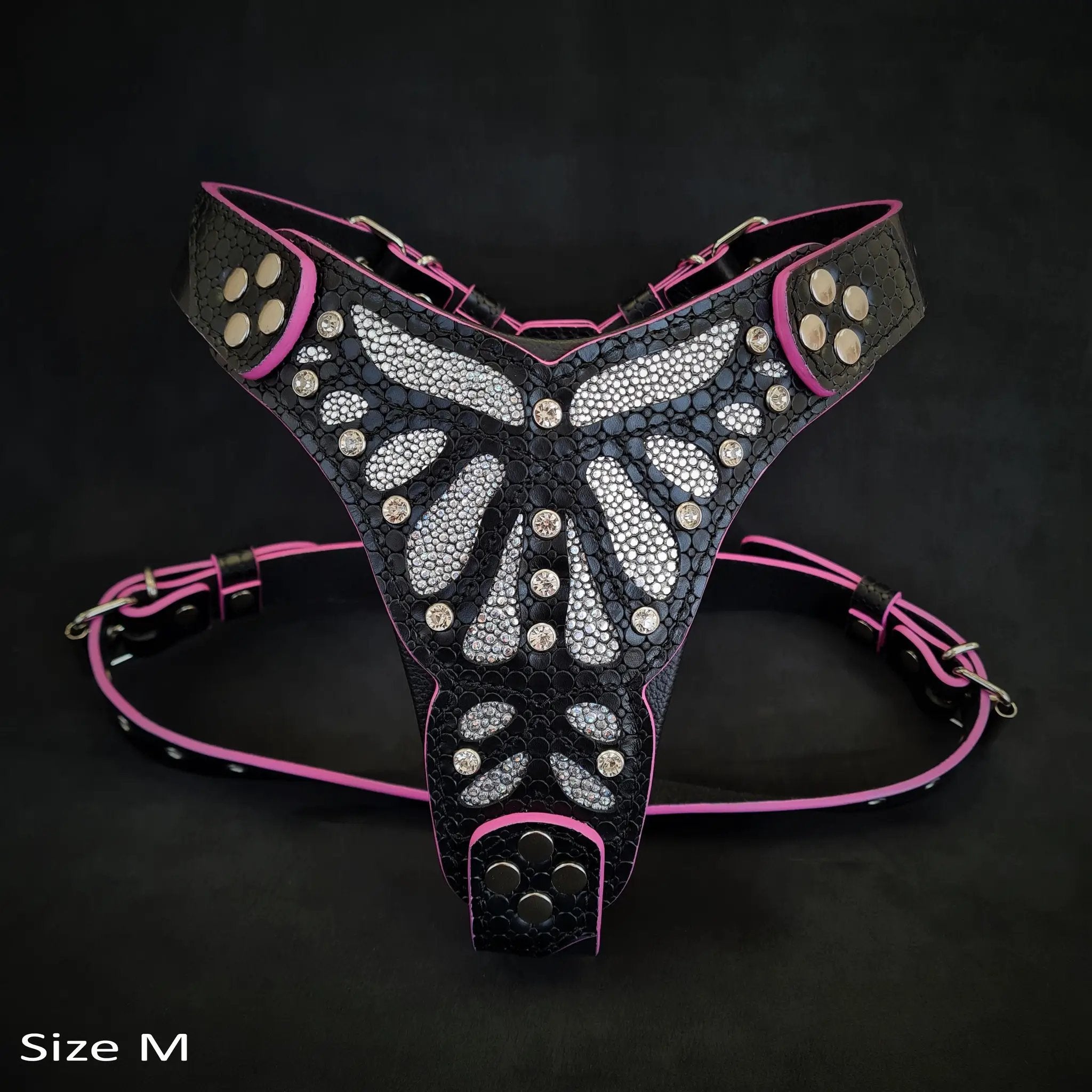 The ''Ariel'' harness Small to Medium Size - Pet Collars & Harnesses from Bestia Dog Gear