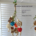 Charger l'image dans la visionneuse de la galerie, Yangtao Natural Parrot Chew Toys Bird Cage Stand Rod Accessories Vine Ball Corn Core Durable Wood Material Set by Sell My Stuff
