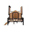 Cargar la imagen en la vista de la galería, Outdoor Large Wooden Cabin House Style Dog Kennel with Porch by HouseOfZazla
