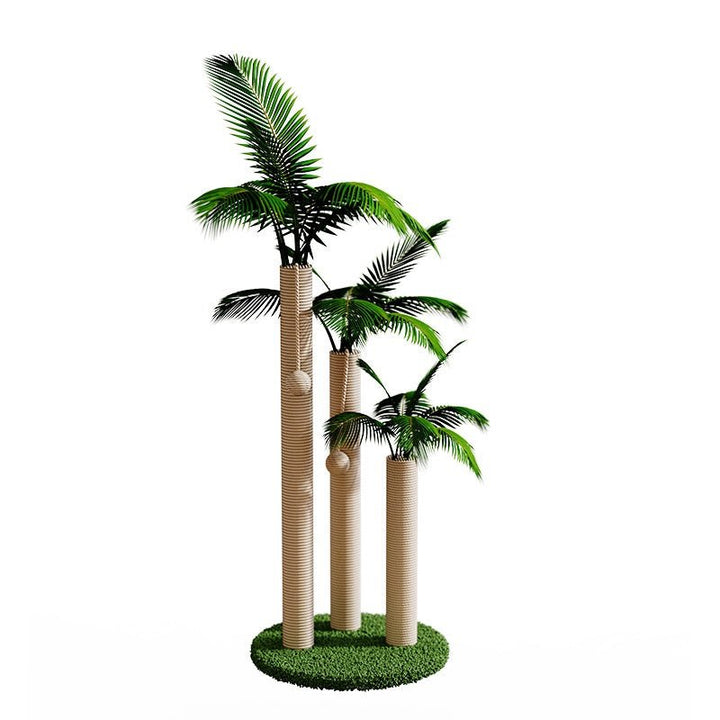 Palm-style scratcher on white background