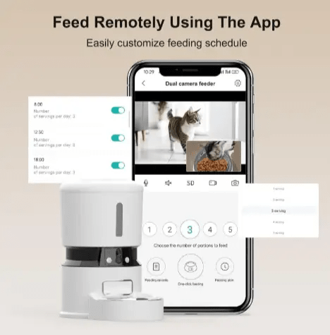 1080P Smart Pet Feeder with Camera - from For Animals, With Love