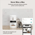 Carica l'immagine nel visualizzatore della galleria, 1080P Smart Pet Feeder with Camera - from For Animals, With Love
