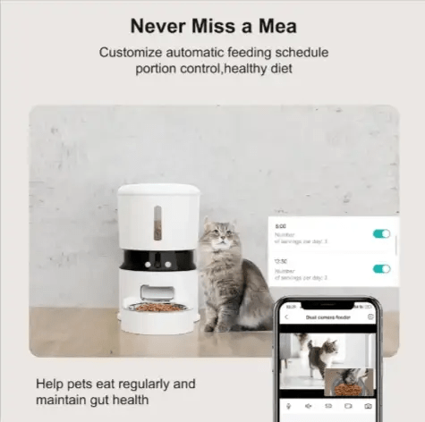 1080P Smart Pet Feeder with Camera - from For Animals, With Love