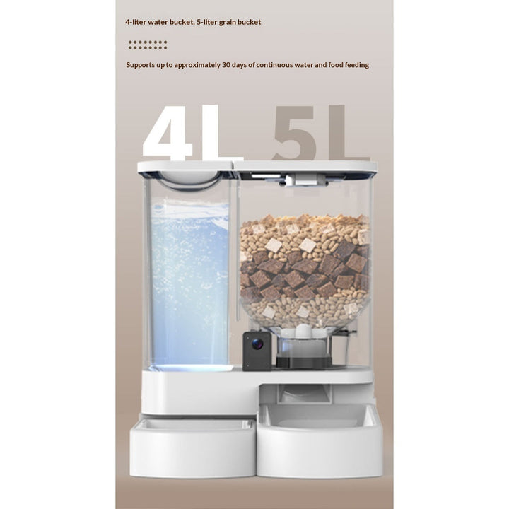 F6 four-liter water and five-liter food compartments