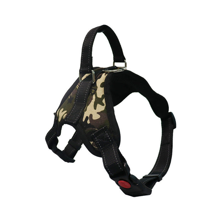 Camouflage padded harness