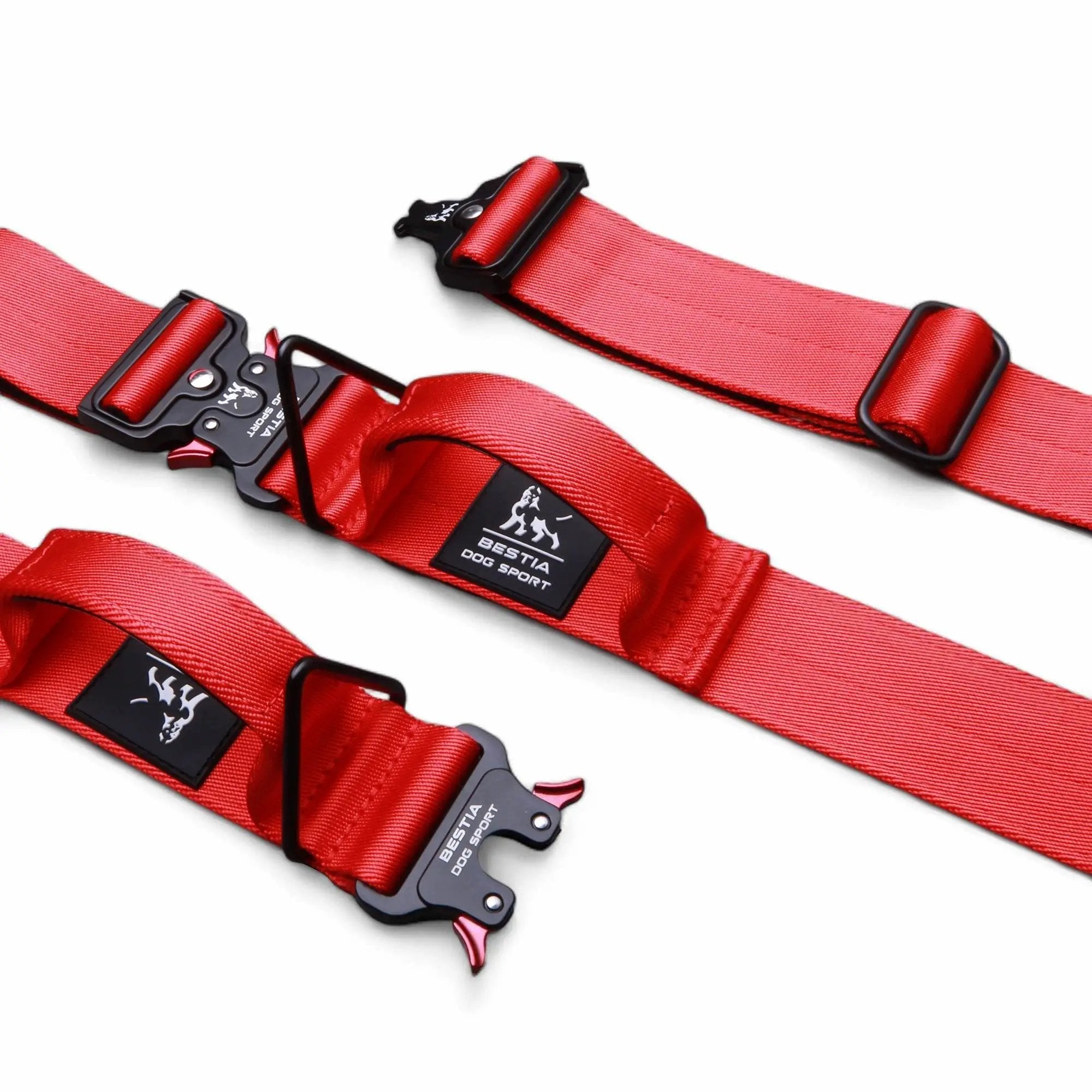 Bestia Sport GripPro Handle Collar Strong Control Reinforced Nylon by Bestia Dog Sport
