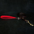 Charger l'image dans la visionneuse de la galerie, 'Bijou'' harness Black & Red for big dogs - Pet Collars & Harnesses from Bestia Dog Gear
