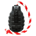 Cargar la imagen en la vista de la galería, USA-K9 Magnum Grenade - Black Magnum Rubber Chew Toy for Extreme Chewers | USA Made
