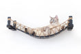 Load image into Gallery viewer, Cat Bridge for Wall by Catastrophic Creations; rope-woven cat perch with black end supports.
