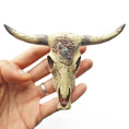 Load image into Gallery viewer, Aquarium Decorations Cattle Skull Fish Tank Decor Bearded Dragon Tank Decor Ornaments Reptiles Hideouts Decorations Small Animal Cage Accessories Habitat Décor for Geckos Lizards Snakes - from For Animals, With Love
