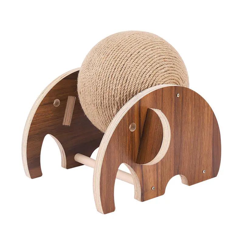 Solid Wood Cat Climbing Frame Wear-Resistant Scratching Board Tree by Sell My Stuff