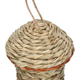 Carica l'immagine nel visualizzatore della galleria, Artisan Handmade Straw Bird Nest Small Natural Yellow Grass Decor by Sell My Stuff

