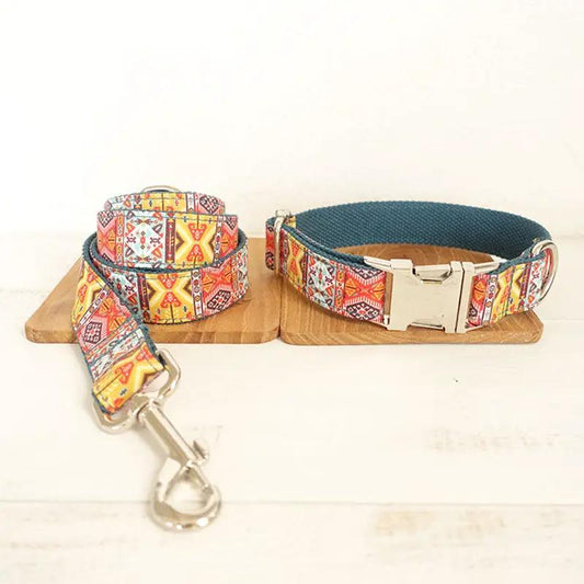 Pet Traction Suit by Brand Colorful Circle Pattern by For Animals, With Love