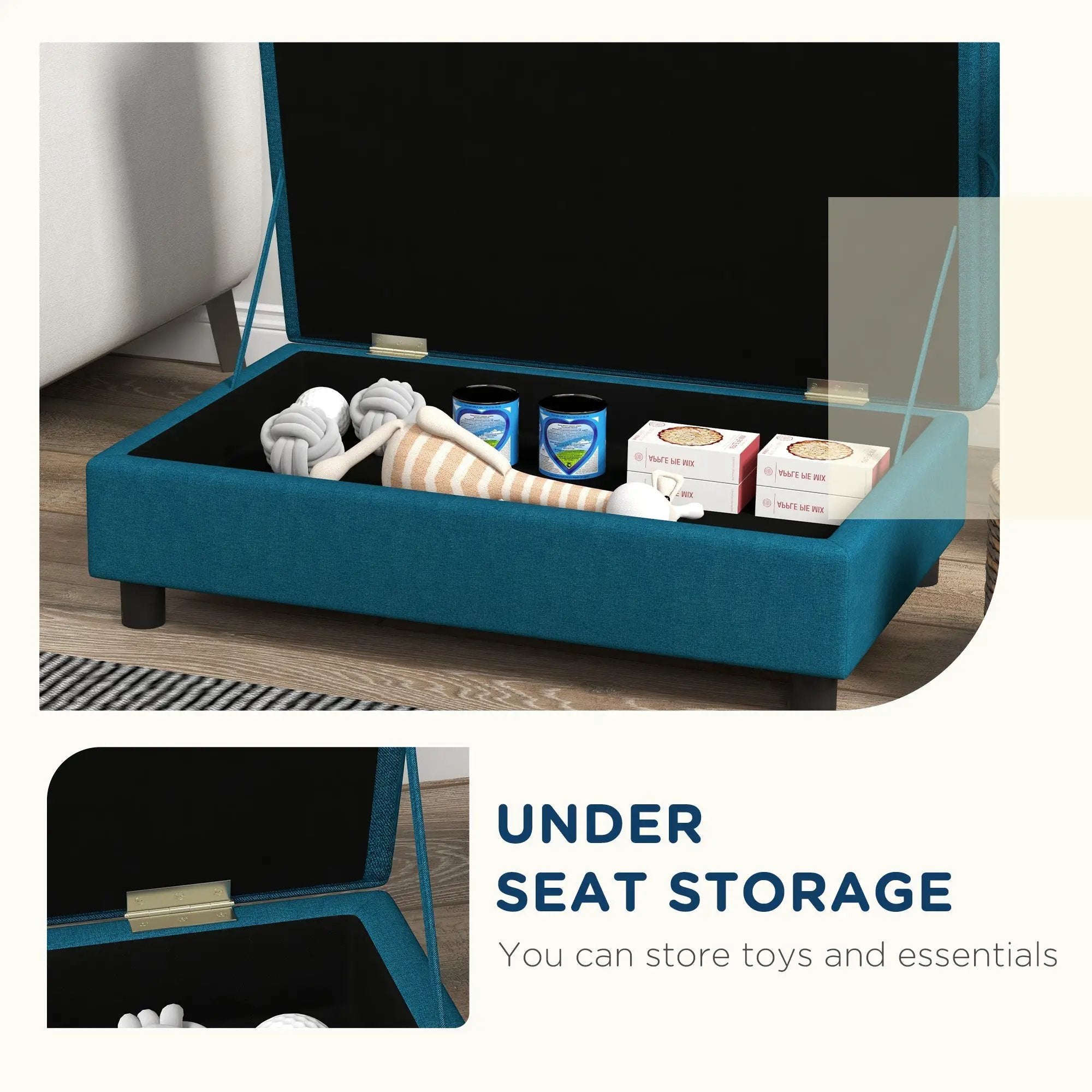 PawHut Elevated Pet Sofa Bed for Small and Medium Dogs by HouseOfZazla