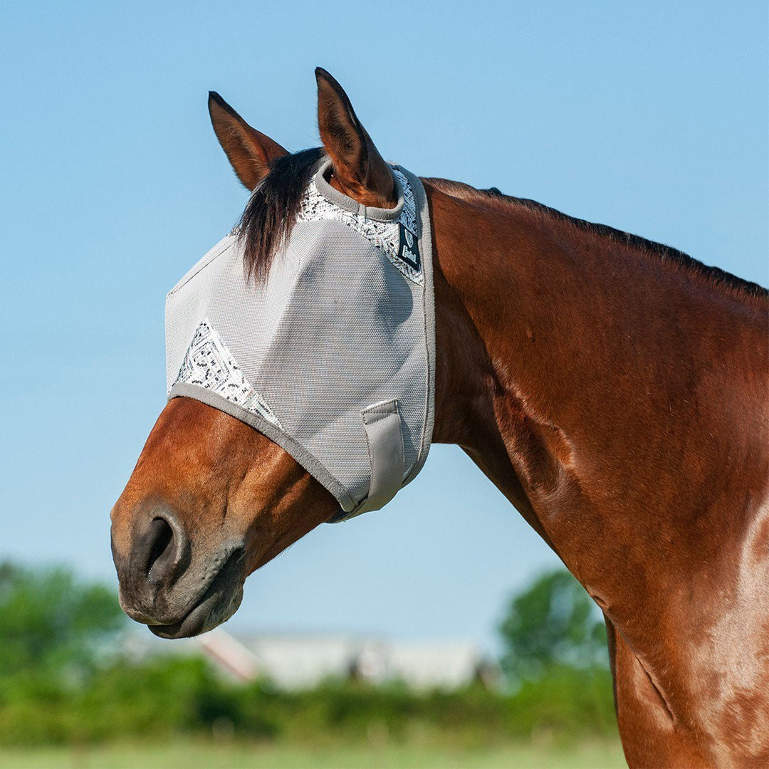 Cashel Crusader Fly Mask with Forelock Hole