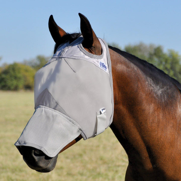 Cashel Crusader Fly Mask Without Ears, Long Nose