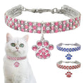 Gallery viewerに画像を読み込む, Pet Collar With Diamonds, Mixed-color Cat And Dog Supplies, Cat Claws, Elastic Cat And Dog Necklace Jewelry by My Store
