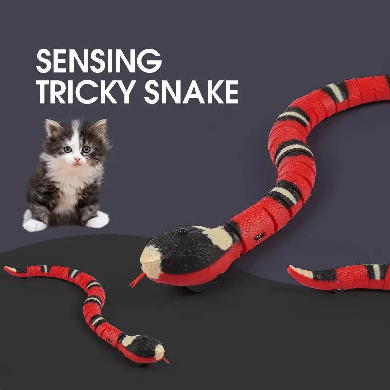 Smart Sensing Snake Cat Toy Automatic USB Rechargeable Teaser by Sell My Stuff