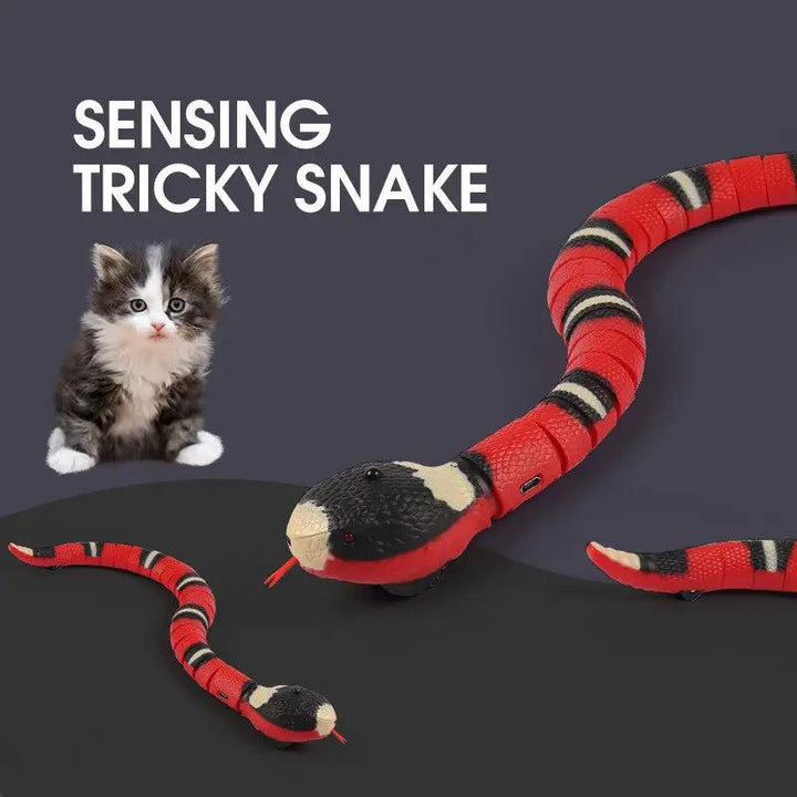 Smart Sensing Snake Cat Toy Automatic USB Rechargeable Teaser by Sell My Stuff