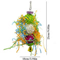 Cargar la imagen en la vista de la galería, Natural Bamboo Bird Toy Set 3 PCS Parrot Gnawing Supplies Rattan Ball Grass Wooden Toys Birds Durable Chew Play by Sell My Stuff
