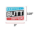 Gallery viewerに画像を読み込む, Certified Butt Sniffer Morale Patch 3x2.25 Embroidered Hook Backing by kiloninerpets
