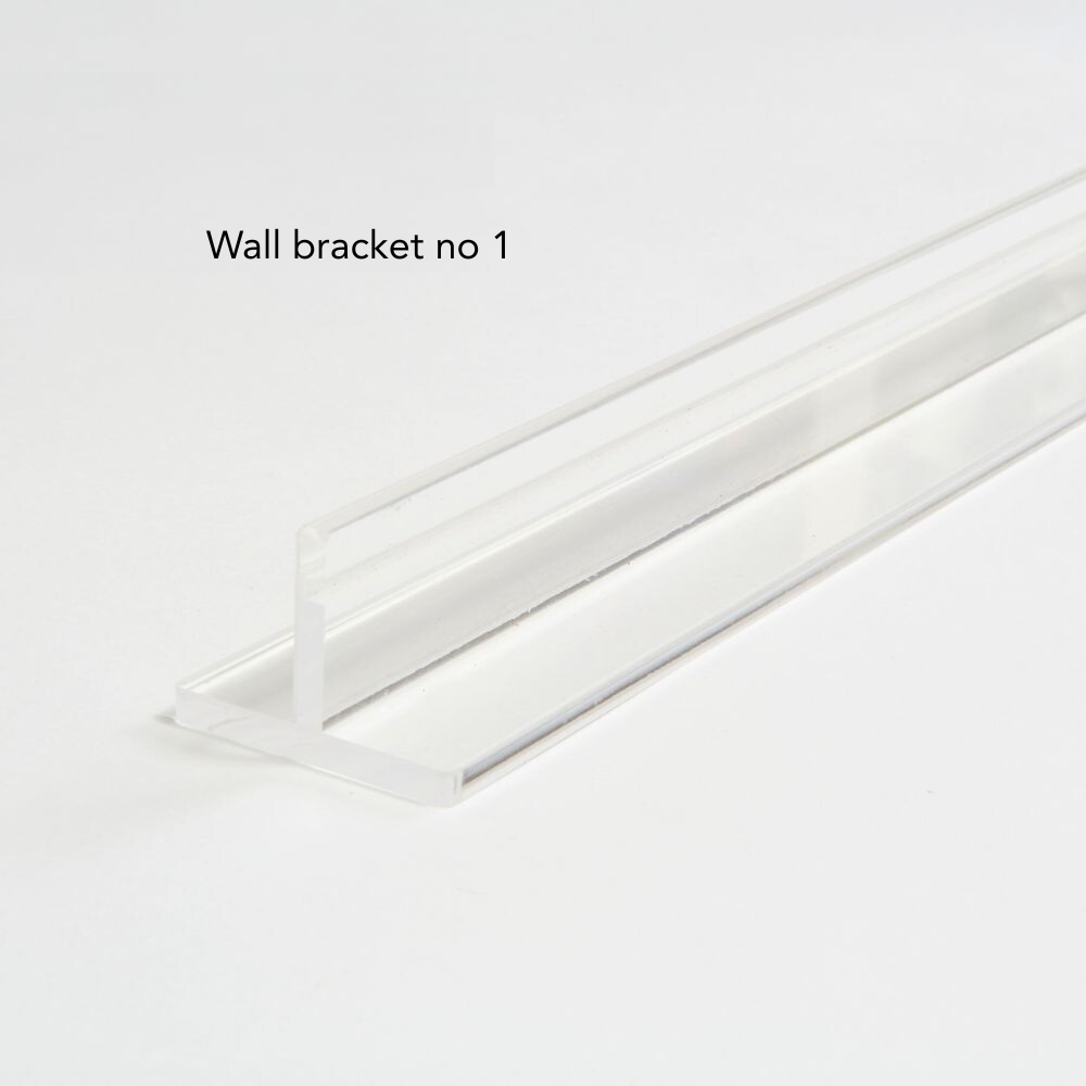 Hiddin Clear Acrylic Wall-Mounted Zig Zag Pet Gate – 30 in High