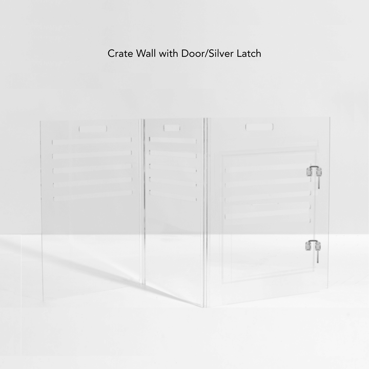 Hiddin Clear Acrylic Dog Crate Replacement Parts