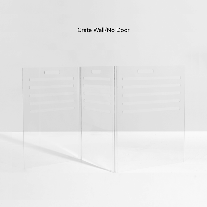 Hiddin Clear Acrylic Dog Crate Replacement Parts