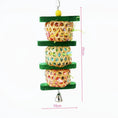 Cargar la imagen en la vista de la galería, Parrot Supplies Natural Rattan Bird Toy Wooden Gnawing Skewer Enrichment Chew Stick For Parrots Large Cage Play by Sell My Stuff
