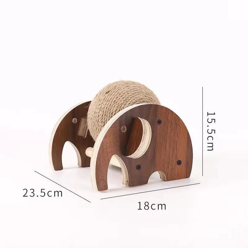 Solid Wood Cat Climbing Frame Wear-Resistant Scratching Board Tree by Sell My Stuff