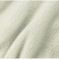 Load image into Gallery viewer, Dog clothes pale green fleece fabric swatch with soft plush texture
