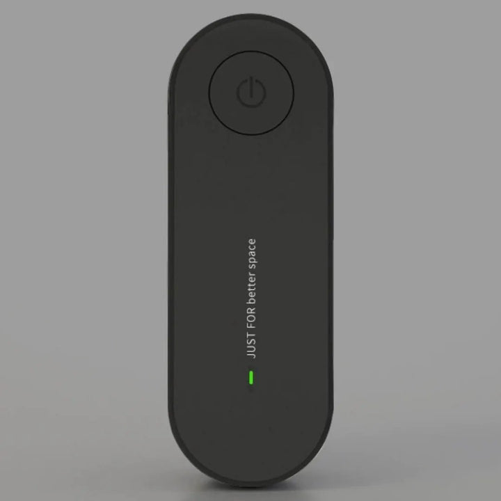 Ultrasonic Mite &amp; Mosquito Repeller for Pets by Pet Zen, black handheld device with green status light