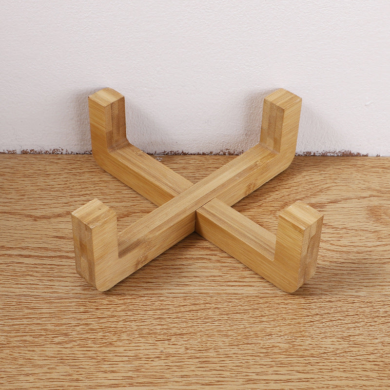 Single wooden frame option without plate
