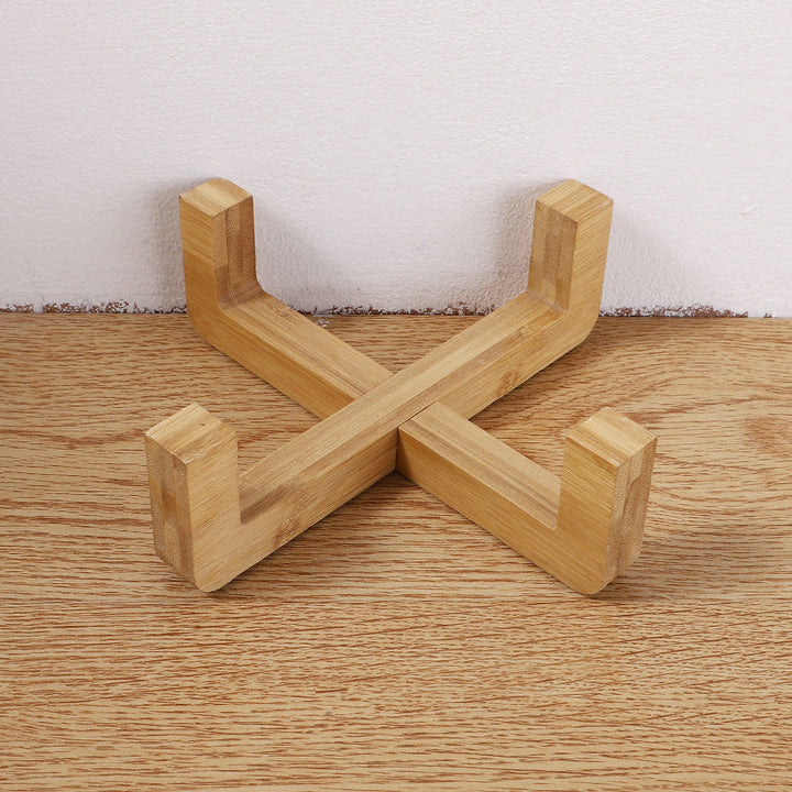 Single wooden frame option without plate