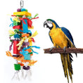 Gallery viewerに画像を読み込む, Premium Wooden Parrot Nibbling Toy For Medium And Large Birds Natural Durable Chew Stick by Sell My Stuff
