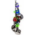 Load image into Gallery viewer, Parrot Bite Premium Stainless Steel 35Cm String Toy For Birds And Pets Durable Heavy Duty Cage Hanging Chew Toy by Sell My Stuff
