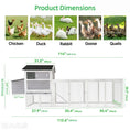 Load image into Gallery viewer, Chicken Coop With Run And Nesting Box by HouseOfZazla
