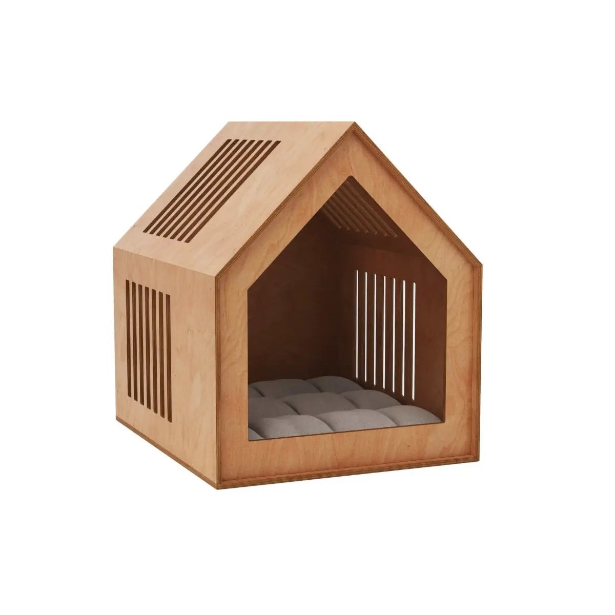 Modern Eco Friendly Indoor Dog House Big Dogs Puppies Handmade by Enjoy The Wood