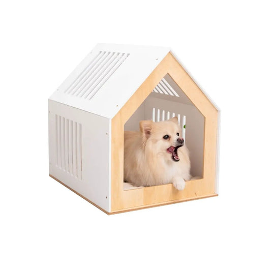 Modern Eco Friendly Indoor Dog House Big Dogs Puppies Handmade by Enjoy The Wood