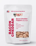 Load image into Gallery viewer, 🥓 Homemade Dog Treats -  Bacon Cheddar Poppers Treat 1/2lb

