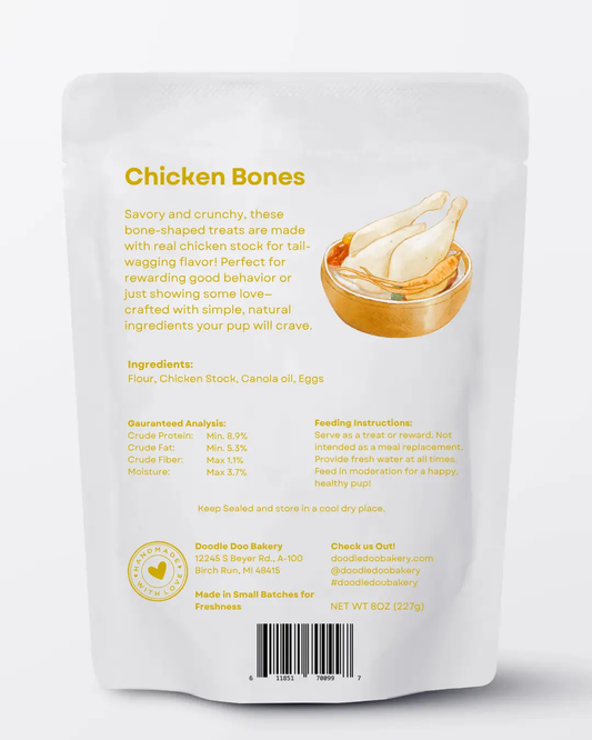 🍗Homemade Dog Treats - Chicken Treat 1/2lb