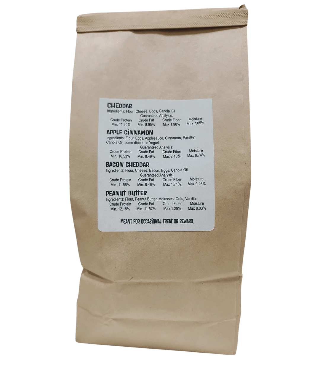 Homemade Dog Treat Party Bag – 1 lb Variety Mix