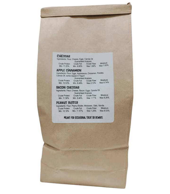 Homemade Dog Treat Party Bag – 1 lb Variety Mix
