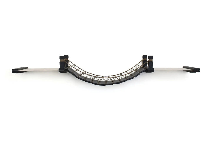 Cat Bridge by Catastrophic Creations with curved rope lattice and black end supports