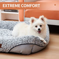 Gallery viewerに画像を読み込む, Swirl Rose Velvet Calming Dog Bed Anti-Anxiety Plush Pet Sofa Small by Sell My Stuff
