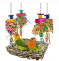 Cargar la imagen en la vista de la galería, Parrot Toys Natural Grass Hammock Climbing Net Medium Large Parrots by Sell My Stuff
