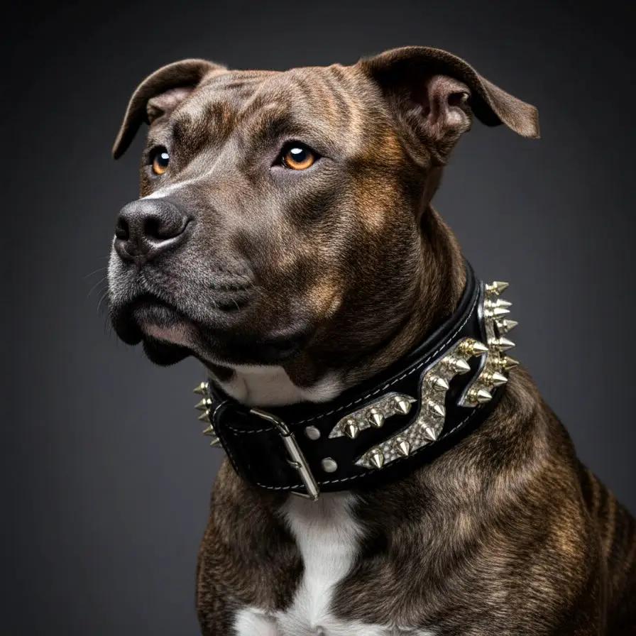 The ''Platinum'' collar - Pet Collars & Harnesses from Bestia Dog Gear