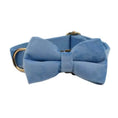Load image into Gallery viewer, Luxury Blue Velvet Custom Dog Harness Set No Pull Sleek Hardware by DDPaws

