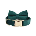 Load image into Gallery viewer, PawLuxe Green Velvet Set Custom No Pull Harness Medium And Large by DDPaws
