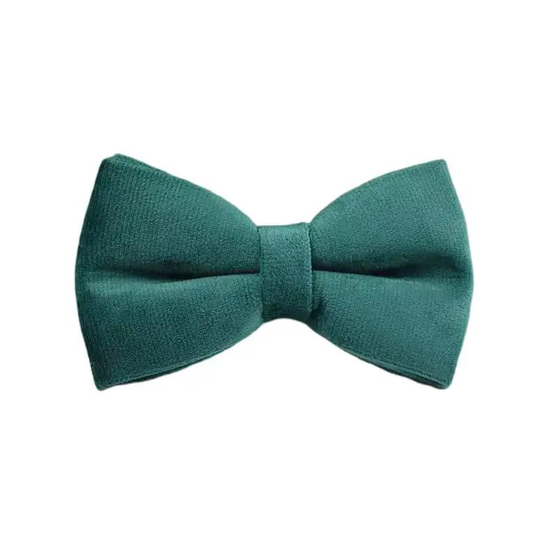 PawLuxe Green Velvet Set Custom No Pull Harness Medium And Large by DDPaws